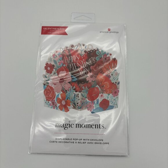 American Greetings Magic Moments Displayable Pop-Up Valentine's Day Cards NEW - Picture 12 of 15